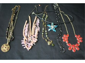 Collection Of Fun Fashion Necklaces Includes Rachel Reinhardt NY & More
