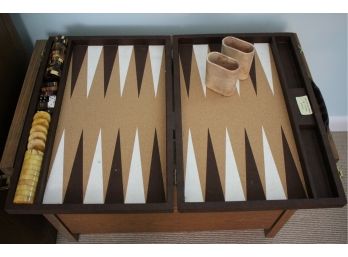 Vintage Backgammon Set By Cardinal Industries New York