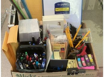 Collection Of Office Supplies