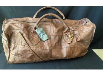 Vintage Leather Travel Bag