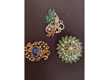 Collection Of Brooches