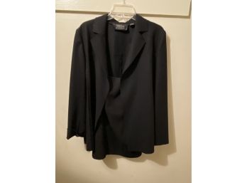 Dana Buchman Size 10 Jacket With Size 10 Dress Size 10 Real Clothes 100 Percent Wool