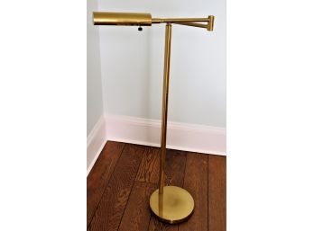 Vintage MCM Style Koch & Lowy Brass Reading Floor Lamp Circa 1960`S