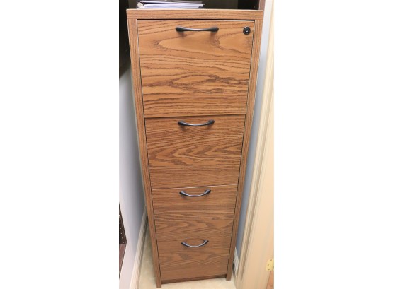 File Cabinet With 4 Drawers & Key