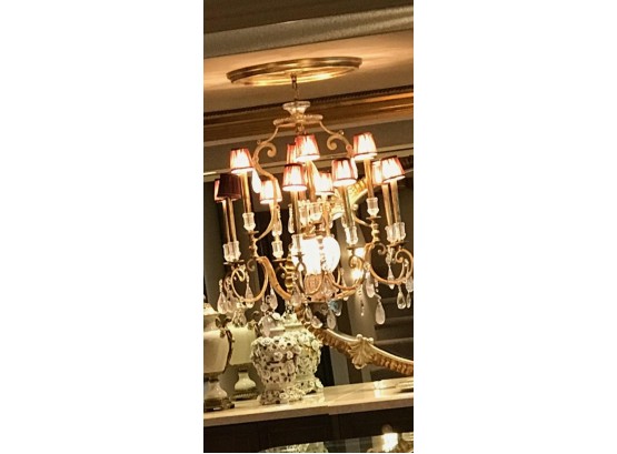 Chandelier Approximately 30 W X 36 Tall