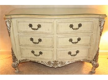 French Style Chest With A Protective Glass