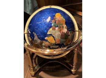 Decorative Brass Globe