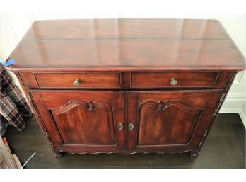 Beautiful Server With Quality Tongue & Groove Woodwork Has Keys  Really Well Made With Pegging