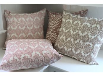 Set Of 4 Textiles Pillows By John Robshaw