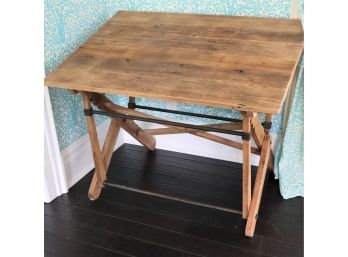 Unique Adjustable Rustic Style Drafting Table