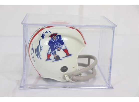 Rob Gronkowski # 87 New England Patriots Autographed Mini Helmet Sure Shot Promotions 36941