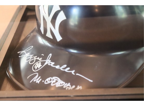 Reggie Jackson New York Yankees Autographed Baseball Helmet