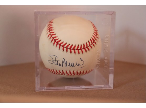 Stan Musial Autographed Baseball