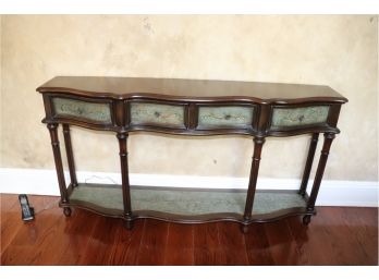 Large Decorative Wood Console Table