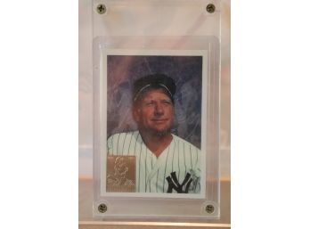 1996 Topps Mickey Mantle Baseball Card