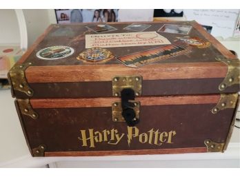 Harry Potter Scholastic Hardcover Book Set With Case And Assorted Harry Potter Items