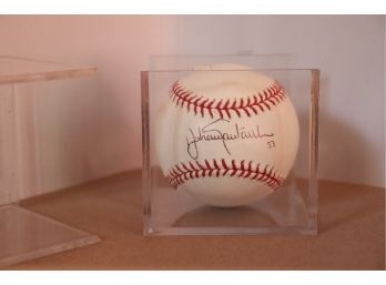 Johan Santana New York Mets Autographed Baseball