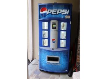 Pepsi Machine With Remote Control Lock