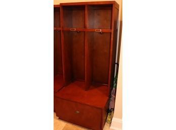 MudRoom Storage Unit By Pottery Barn With Shelves And Drawers