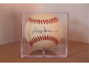 Reggie Jackson Autographed Baseball Cardboard Memories 2269
