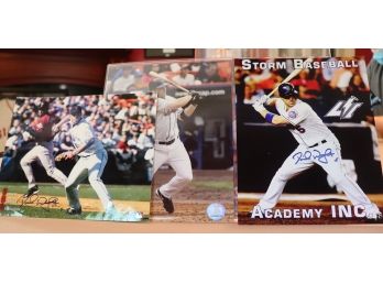 David Wright New York Mets Signed Pictures