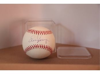 Evan Longoria Autographed Baseball With Sticker MC Sports Exclusive