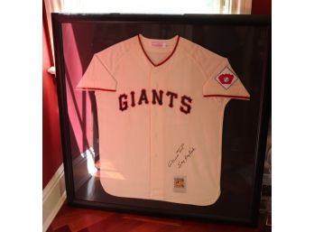 Willie May's San Francisco Giants Autographed Jersey