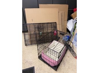 2 Medium Sized Dog Cages