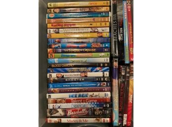 Lot Of Assorted Movie DVDs