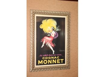 'Cognac Monnet' 1927 Framed Print Large Piece In A Substantial Frame