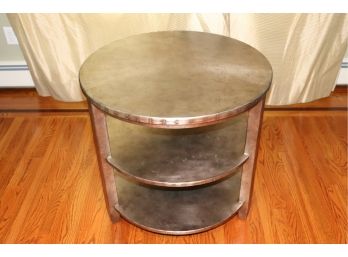 Quality Contemporary Hooker Accent Table With A Unique Textured Finish