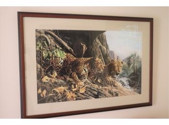 Quality Cheetah Print Poster By Craig Bone In A Quality Matted Frame