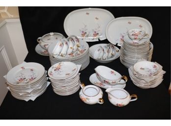 Service For 12 Of Chalfonte CPC Bavaria Germany Indian Summer Porcelain China, A Beautiful Fall Pattern