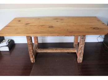 Rustic Vintage Wood Desk/Dining Table