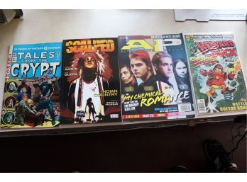 Assortment Of Comic Books And AP- My Chemical Romance Feature Cover