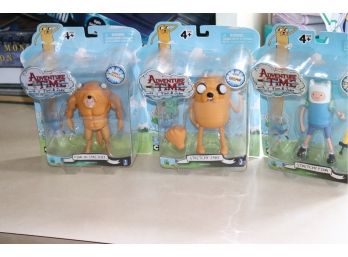 Adventure Time Action Figurines- Finn & Jake