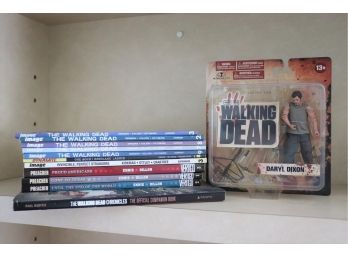Set Of 11 Chronicles Of The Walking Dead And Daryl Dixon Action Figure