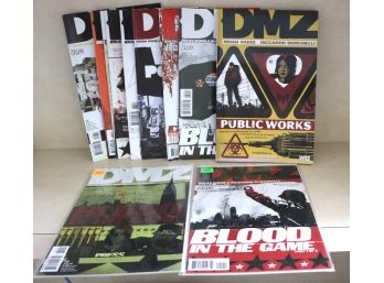 Series Of Dark Fantasy DMZ Comic Books By Brian Wood