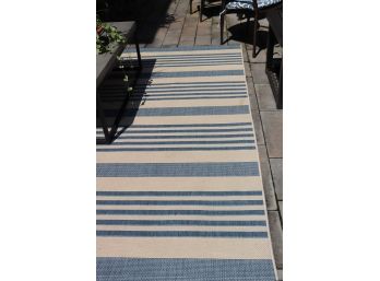 Courtyard Indoor/Outdoor Striped Area Rug By Safavieh  67W X 96L