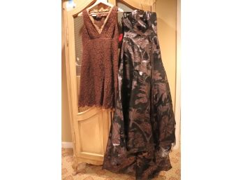 Michael Kors Lace Dress Size 4 & Evening Gown Size 4 & Carolina Herrera New York