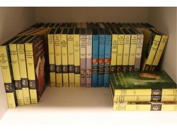 Large Collection Of Vintage Nancy Drew Books & The Bobbsey Twins Assorted Years & Titles 1960s