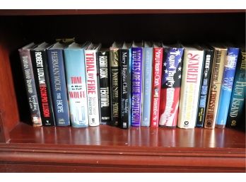 Collection Of Books Titles Includes Executive Orders, Plum Island & More