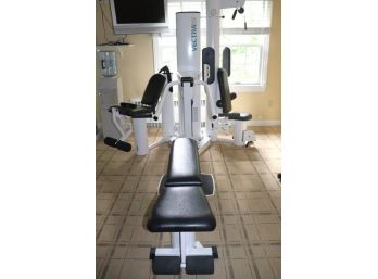 Vectra Online 1600 Exercise Station With Framed Exercise Routine Poster