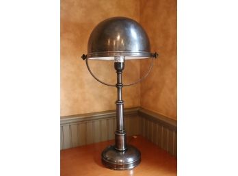 Ralph Lauren Retro Industrial Style Table Lamp With Adjustable Top For Optimal Lighting