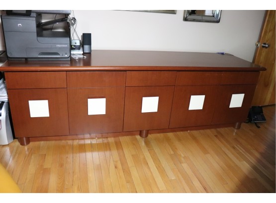 Large Custom Contemporary Credenza Contents Not Included