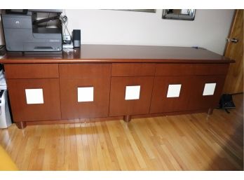 Large Custom Contemporary Credenza Contents Not Included