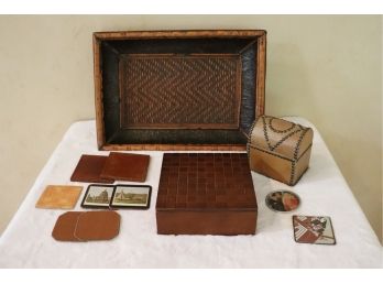 Decorative Collection Includes Tray, Coasters & More