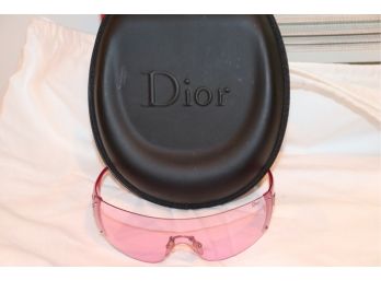 DIOR Ladies Sunglasses In Pink With Carrying Case