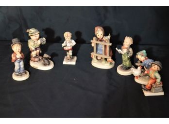 Highly Collectible German Hand Crafted & Painted Hummels From Various Years