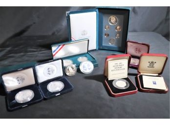 Lot Of Uncirculated US & UK Coins  Silver Proof, Mint Proof & More